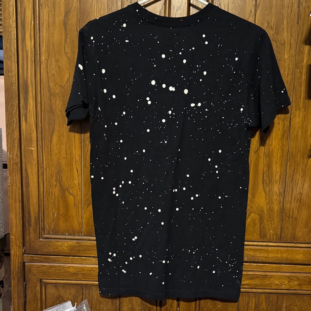Peanuts Black and White Speckled T-Shirt - Picture 3 of 3